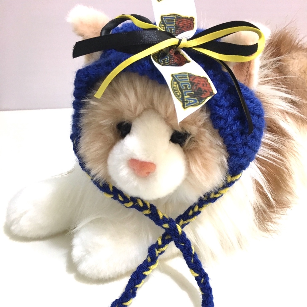 UCLA BRUINS Handmade Cat Hat *NEW*